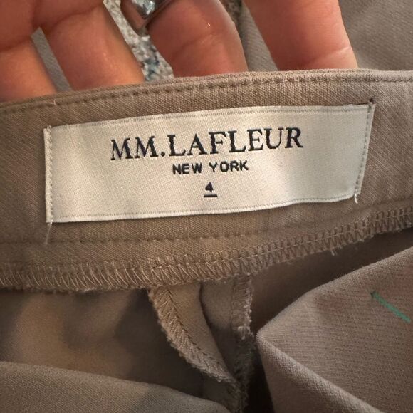 MM. Lafleur Foster Cigarette Pants in Russet 4 - Picture 6 of 7